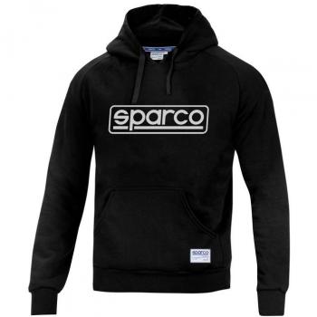 Sudadera Sparco Negra con Capucha Talla M