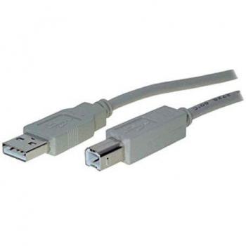 Cable USB 2.0 A a B 5 m Gris