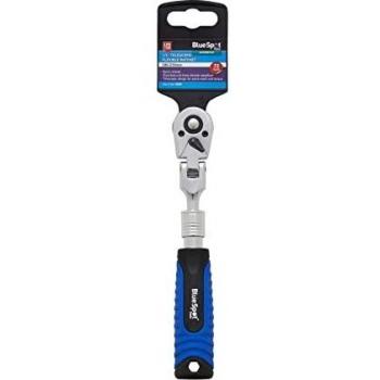 Bluespot 1/4 Quick Release Telescopic Flexible Ratchet Handle (180-230mm)