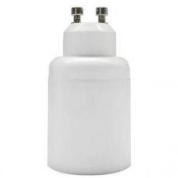 Adaptador GU10 a E27 de Plástico