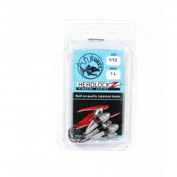 Headlockz Finesse Jig Head (1/12 oz) – Set di 5 esemplari