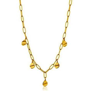 Collier ANIA HAIE Goudkleurige Discs en Argent AH-N017-02G