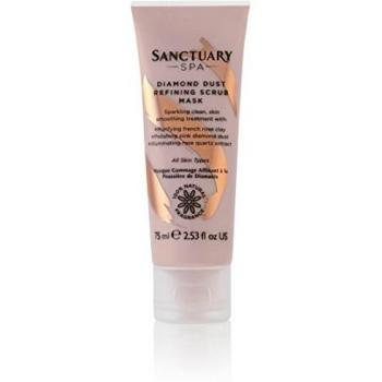 Scrub e maschera 2 in 1 Sanctuary Spa, polvere di diamante e argilla rosa, 75 ml