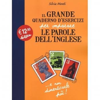 Il grande quaderno d'esercizi per imparare le parole dell'inglese