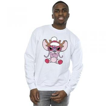 Lilo & Stitch Engelenrendier Herensweatshirt (Disney)