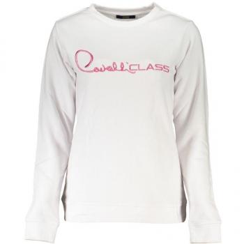 Cavalli Class Long Sleeve Embroidered Sweatshirt