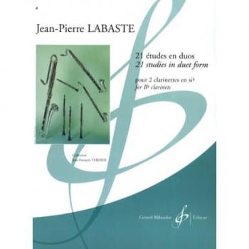 21 Etudes en duos 
Jean-Pierre Labaste