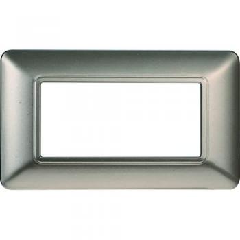 Plaque 4 Places en Plastique Titane Compatible Matix
