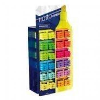 Espositore Tratto Video Fluo e Pastel modulare 288 pezzi assortiti F837500