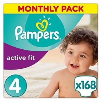 PAMPERS Active Fit Nappies Size 4