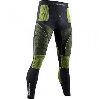 Pantalones Largos X-Bionic 4.0 Acumulador de Energía Charcoal/Yellow