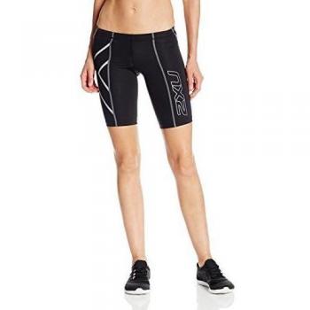 2XU Damen Sportkompressionsshort – Schwarz, S
