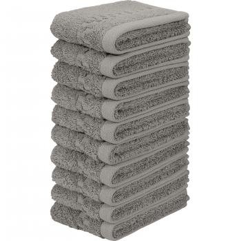 Handtuch-Set Regona, 10 flauschige Seiftücher, 100% Baumwolle