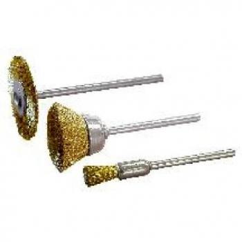 Spazzola ottone Maxicraft 4 mm per pulizia elettronica