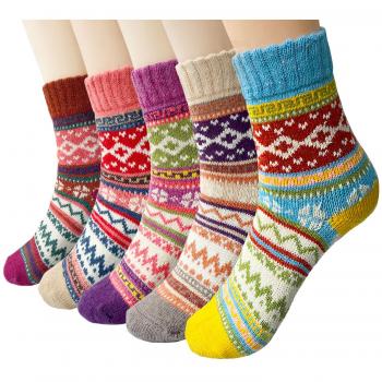 Pairs Women's Thick Wool Socks