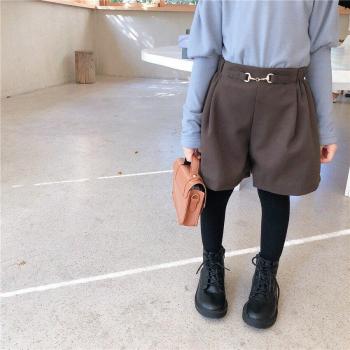 Pantalones Cortos de Invierno para Niñas, Ropa Infantil Coreana