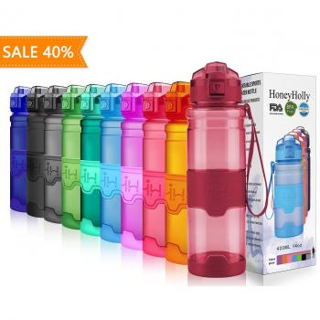 HoneyHolly Sports Water Bottle (1000ml/1L)
