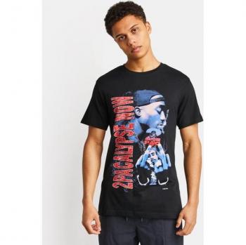 Camiseta Negra 2Pac para Hombre Talla L