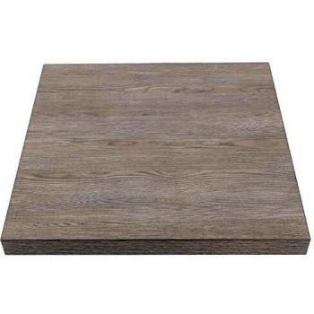 Bolero Heritage Table Base – 48 mm Height, 600 mm x 600 mm Wooden Finish