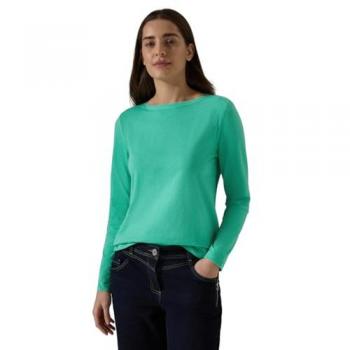 Vêtement femme Cecil T-shirt Vert en U XXL