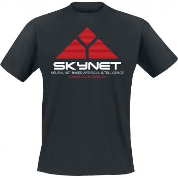 T-Shirt Terminator Skynet Uomo Nero XL