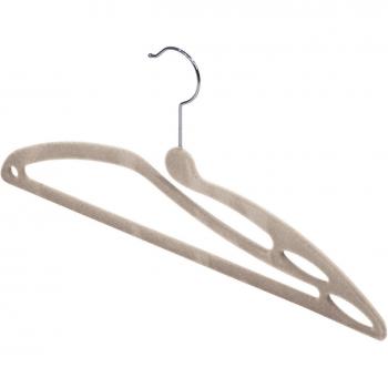 Domopak Perchas Antideslizantes Pack de 3 Beige