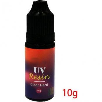 Resina epóxica UV con tinte y molde