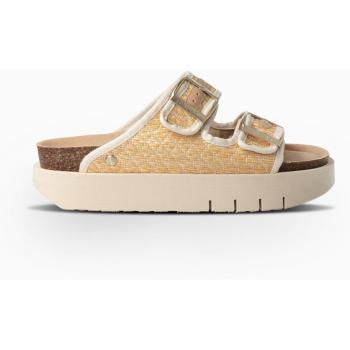 Mujer Genuins Sandal Low Beige Planta Anatomía Ultra‑Suave