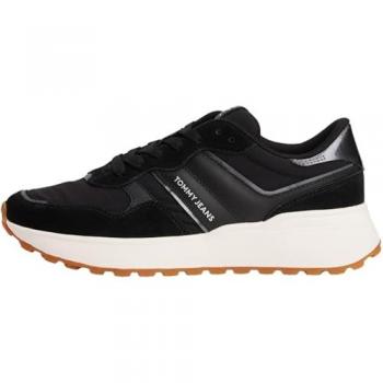 Sneaker Tommy Jeans TJW Runner EN0EN02861 Nero e Bianco