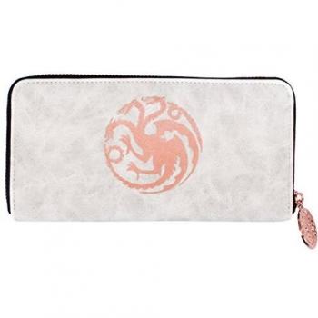 Porte-monnaie multicolore avec l'effigie de Daenerys de Game of Thrones