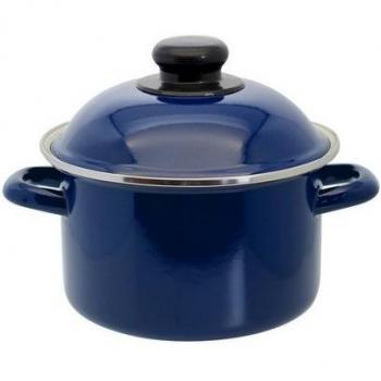 Elo Kochtopf mit Deckel, 16cm, Royalblau