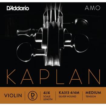 Medium‑Tension D’Addario Kaplan Amo D‑String for Full‑Size Violin