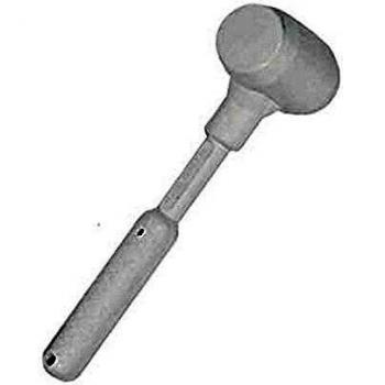 Maillet antirebondissement en caoutchouc blanc de 500 g pour carreleurs de Raimondi