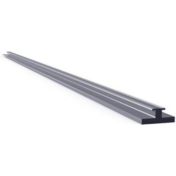 Mini rail T en plastique avec bande de mousse et bande de données en PVC