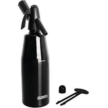Olympia CE341 Black Soda Siphon 1L
