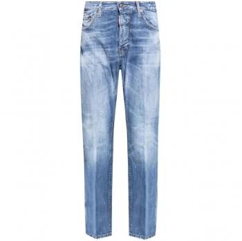 Dsquared2 Men's 642 Clear Blue Jeans