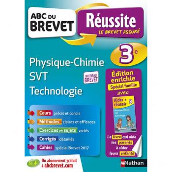 Physique-Chimie SVT Technologie 3e