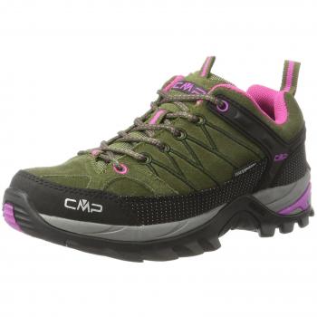 Botas CMP Rigel Low Wp, Senderismo Mujer, Verde