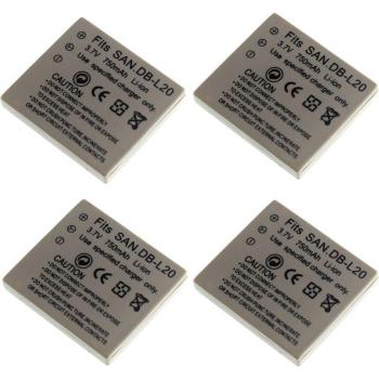 Camcorder CA65 4‑Unit DB‑L20 Pack