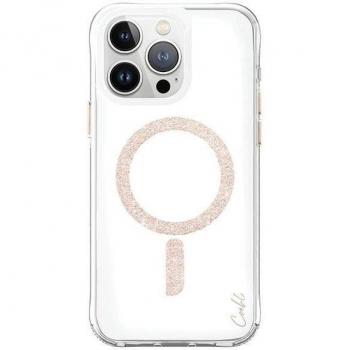 Magnetische Coehl Glace Hülle für iPhone 15 Pro 6,1 – Rose Gold‑Edition – Uniq