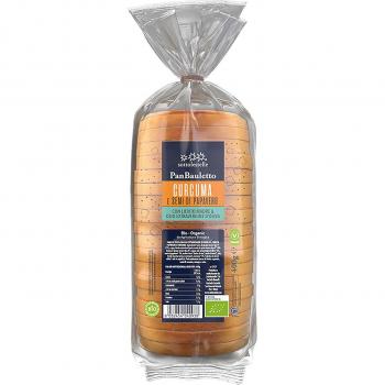 Pan de Molde Bio con Cúrcuma y Semillas de Amapola 400g Sottolestelle
