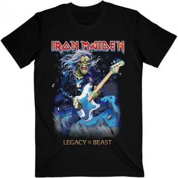 T-shirt Iron Maiden Eddie On Bass per Adulti