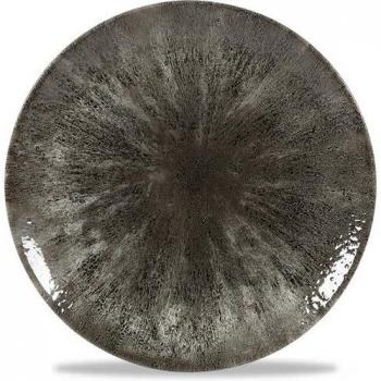 Churchill Studio Prints Flacher Teller Schwarz, 21,7 cm