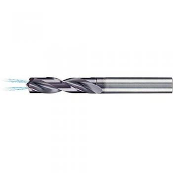 Fortis VHM-HL-Bohrer 3xD Ø9,5mm TiAlN+