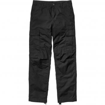 Carhartt WIP Regular Cargo Trousers Black Rinsed W36/L34