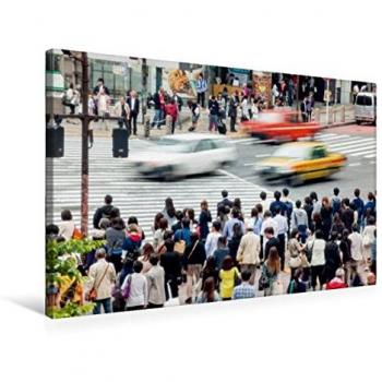 Calvendo 75 × 50 cm Canvasdruck – Shibuya Crossing Tokio Japan