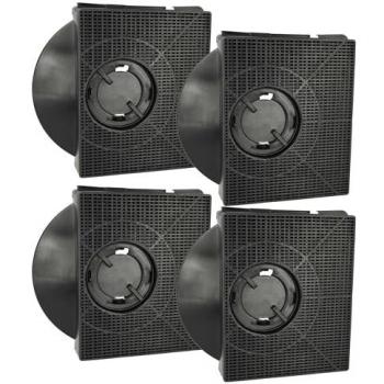 4-Unit Carbon Filtration Pack – Compatible with Elica Hoods