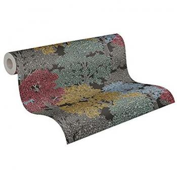 Papier peint intissé arbre coloré pour bureau