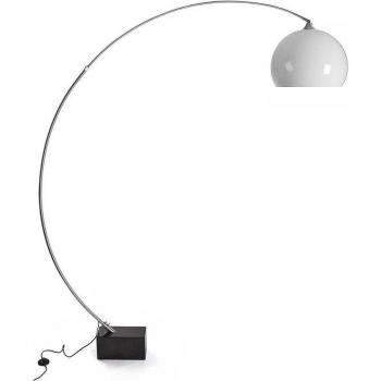 Schwarze Versa Stehlampe Metall 40×200×170 cm