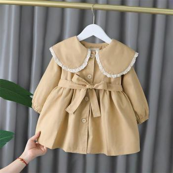 Chaqueta Trenca para Bebés y Niños 1-6 Años